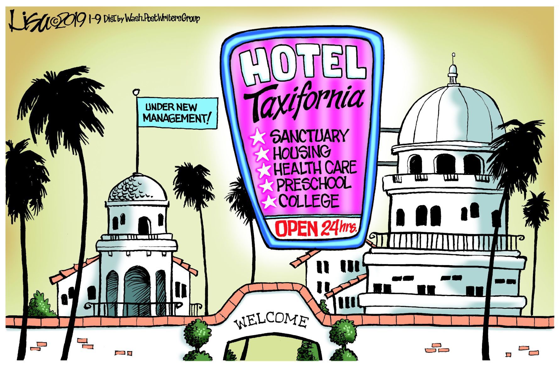 Lisa Benson cartoon